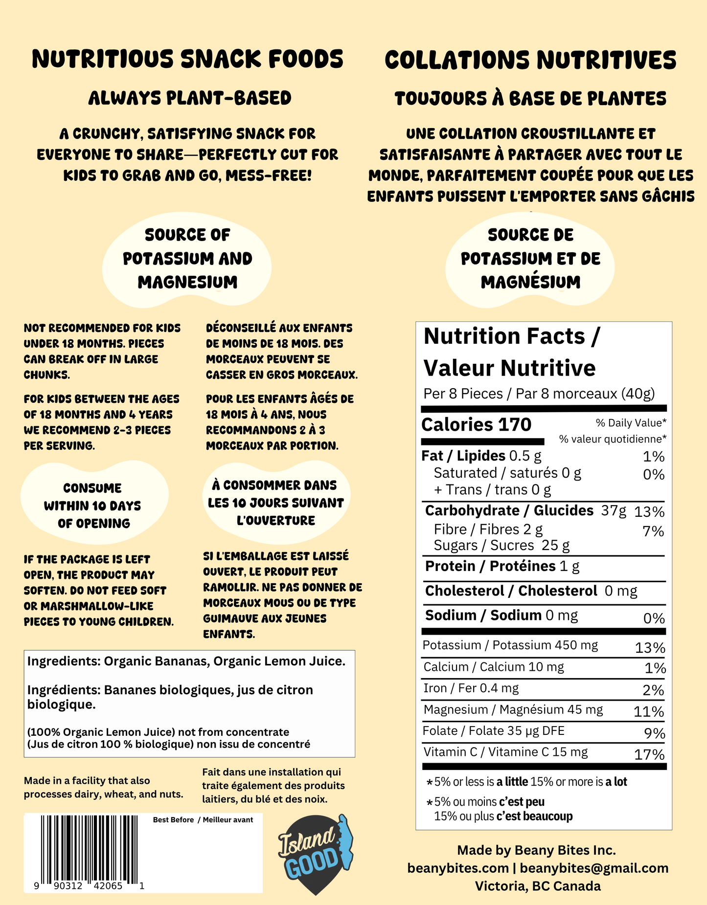 LEMON BANANA GRIPPERS